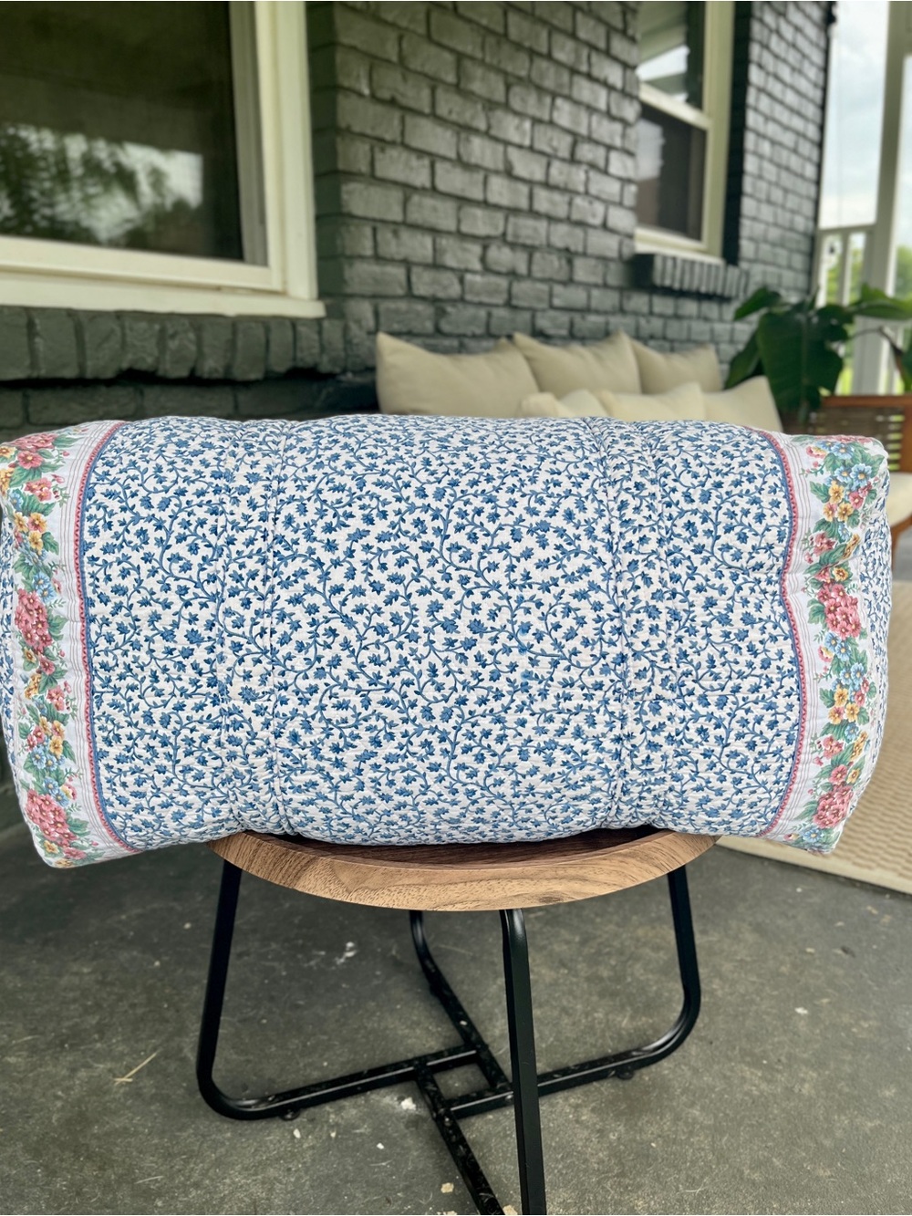 Vera Bradley Delft XL Duffel Bag - Picture 6 of 7